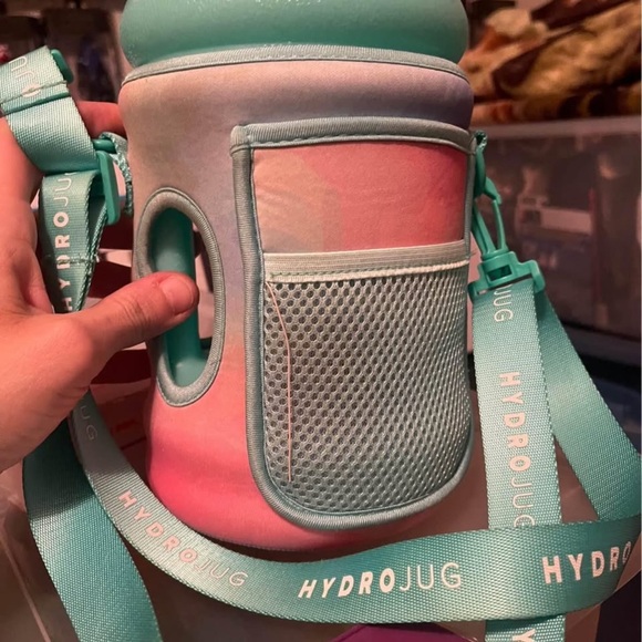HYDROJUG AQUA/TEAL JUG W SLEEVE - Picture 3 of 4
